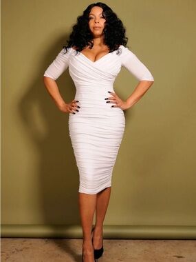 The Pinup Couture PUG Laura Byrnes Monica Wiggle Dress